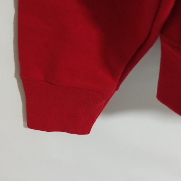 Girls Pullover Hoodie Red Size Small 6/6X - Picture 3 of 10